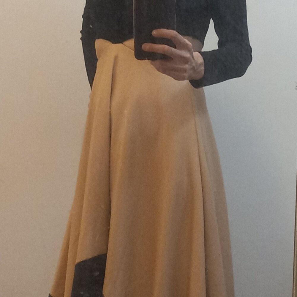 ALICE & OLIVIA VEGAN LEATHER DRESS W/CUT OUT